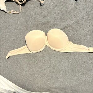 Strapless Cream Bra